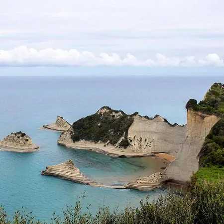 Logas Beach Peroulades Corfu Apartment *